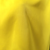 No. 21 Sleeveless Tiered Mini Dress Yellow Taffeta Size 44