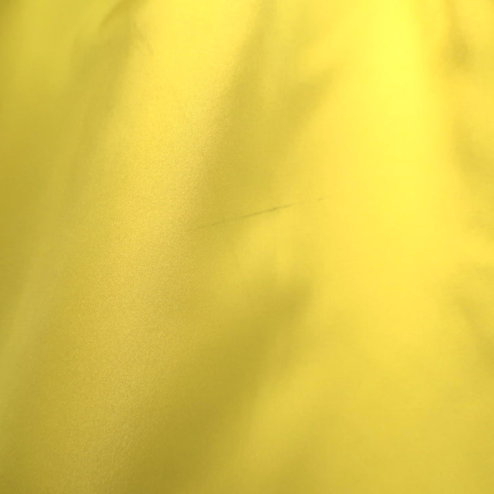 No. 21 Sleeveless Tiered Mini Dress Yellow Taffeta Size 44