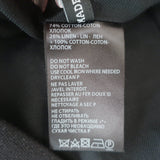 Ann Demeulemeester Double-Lapel Blazer Black Cotton-Linen Size Large