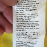 No. 21 Sleeveless Tiered Mini Dress Yellow Taffeta Size 44