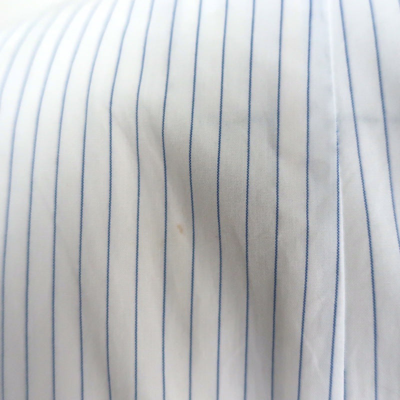 Libertine LACMA Print Pinstriped Blazer White/Blue Size Extra Small