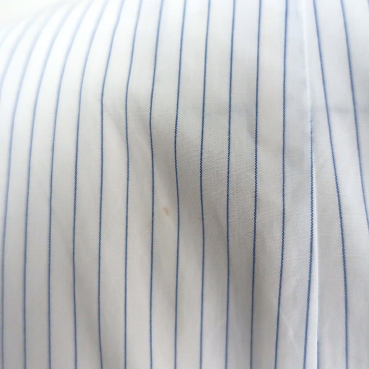 Libertine LACMA Print Pinstriped Blazer White/Blue Size Extra Small