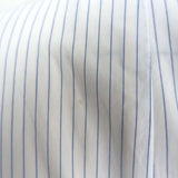 Libertine LACMA Print Pinstriped Blazer White/Blue Size Extra Small