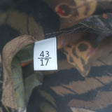 Valentino Butterfly Print Button Down Shirt Brown/Multi Cotton Size 43