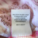 Ulla Johnson Lulua Ruffled Mini Dress Pink Camellia Print Cotton Poplin Size 2