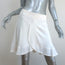 Chloe Mini Skirt Milk White Crepe Size 42