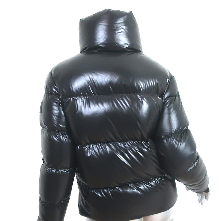 SAM Andi Down Puffer Jacket Glossy Black Size Extra Small