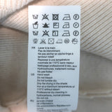 Sandro Osy Rhinestone Half-Zip Pullover Sweater Ecru Cashmere-Blend Size 0