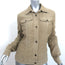 Dolce & Gabbana Button-Up Jacket Beige Cotton Size 44