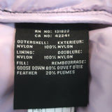 SAM Andi Down Puffer Jacket Glossy Black Size Extra Small