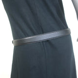 Aureum Collective No. 3 Belt Black Leather & Gold Size Medium/Large NEW