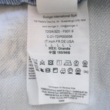 Versace Jeans Couture Garland Baroque Hooded Sweatshirt Blue Size Large NEW