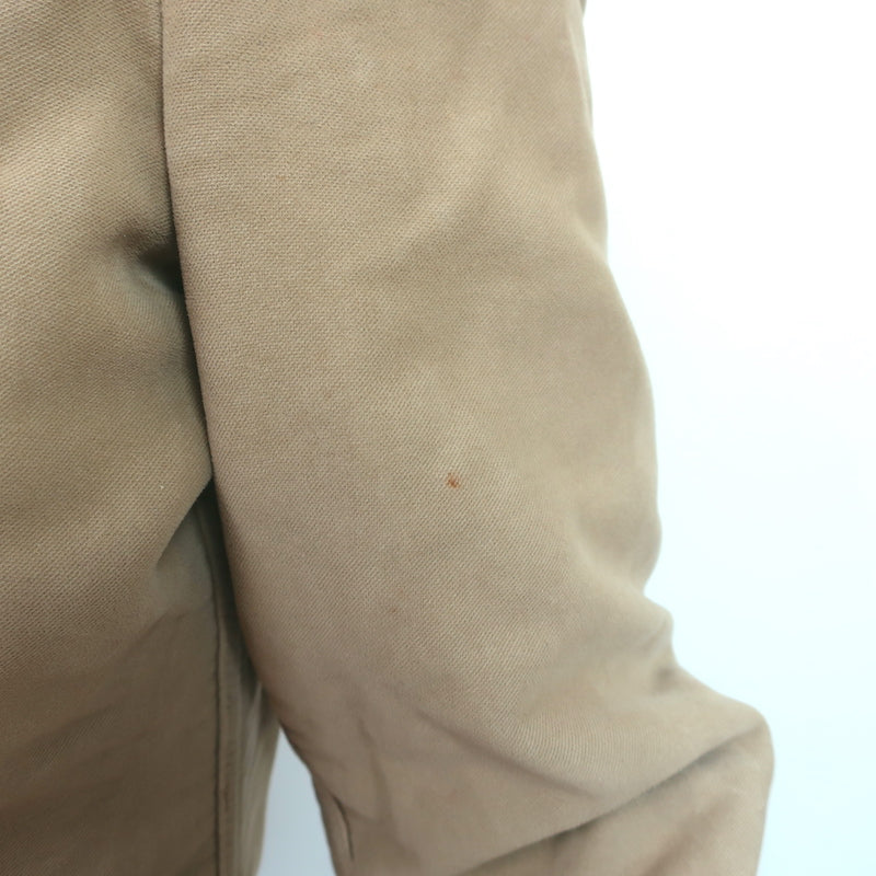 Dolce &amp; Gabbana Button-Up Jacket Beige Cotton Size 44