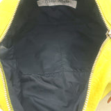 Miu Miu Rectangular Shoulder Bag Yellow Leather Small Crossbody