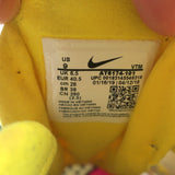 Nike Air Max 270 React Geometric Art Sneakers White/Violet Size 9 AT6174-101