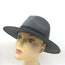 Rag & Bone Straw Panama Hat Black Size Small/Medium