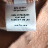 Rachel Comey Fond Sweatshirt Peach Cotton-Blend Size Extra Small/Small