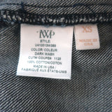 TWP Dusty Jean Jacket Dark Wash Pintuck Denim Size Extra Small