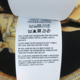 Versace Palazzo Fit Maschera Baroque Print Shirt Black/Gold Silk Twill Size 40