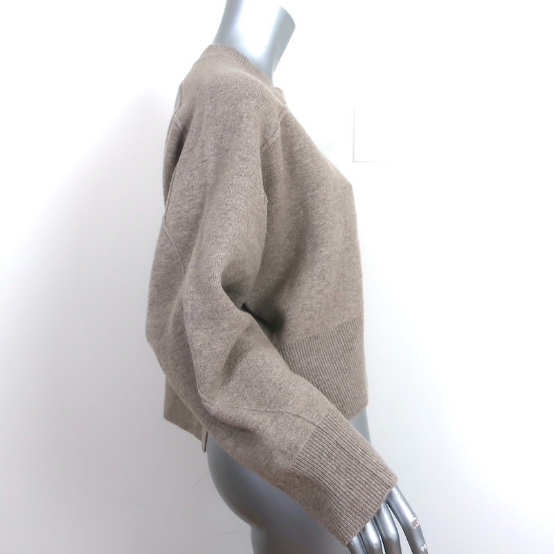 Rag &amp; Bone Oversize Sweater Brady Mushroom Stretch Wool Size Extra Small