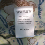 Saloni Ashley Mini Dress Citrus Monkey Print Poplin Size US 6