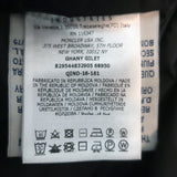 Moncler Ghany Down Puffer Vest Black Size 14 / Womens Small