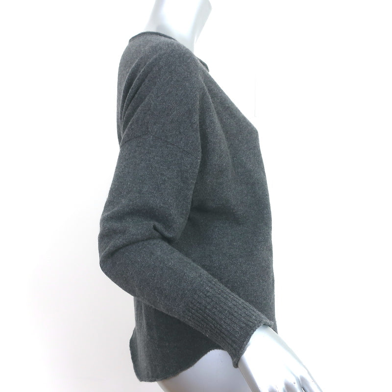 Helmut Lang Cashmere Sweater Dark Gray Size Extra Small