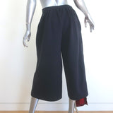 Stella McCartney All is Love Cropped Wide Leg Sweatpants Navy Size 38 NEW