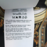 Versace Heritage Fit Barocco Print Shirt Black/Gold Silk Twill Size 48