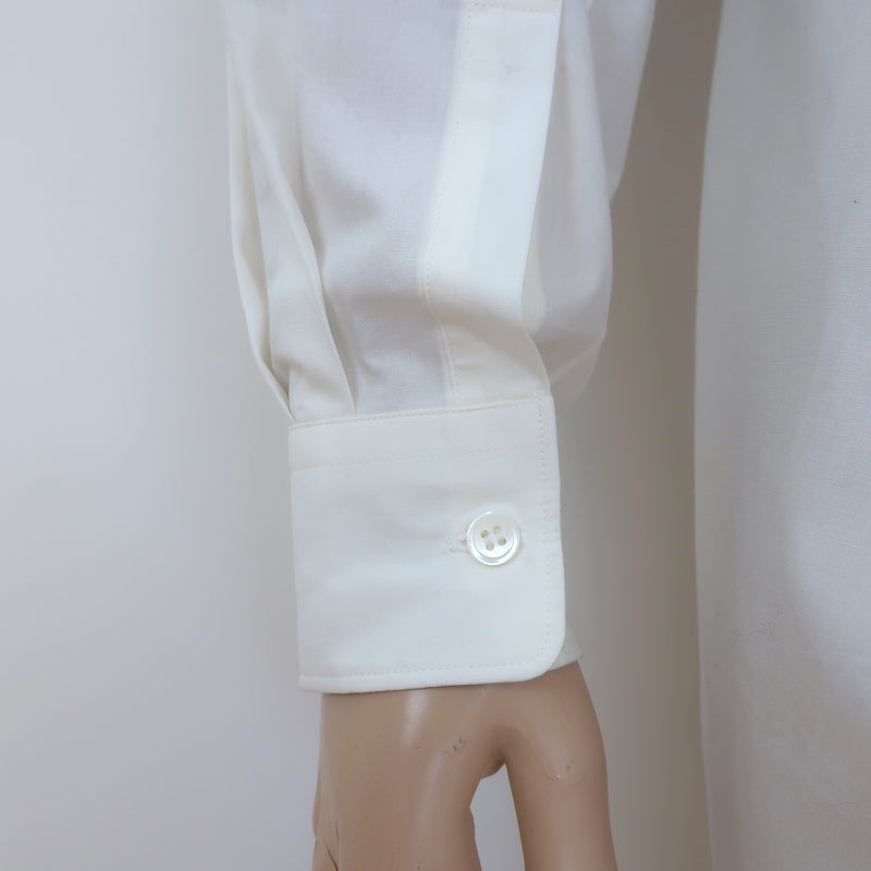 Comme des Garcons Homme X Mona Luison Shirt White Cotton Size Medium NEW