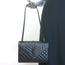 Saint Laurent Envelope Triquilt Medium Crossbody Bag Black Grained Leather
