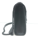 Saint Laurent Envelope Triquilt Medium Crossbody Bag Black Grained Leather