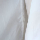 Yohji Yamamoto Pour Homme Buckled Cowl Neck Shirt White Cotton Size 2