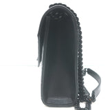 Saint Laurent Envelope Triquilt Medium Crossbody Bag Black Grained Leather