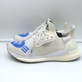 Adidas Human Made x Solar Hu Glide Blue Heart Sneakers White Size 7