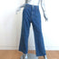 RE/DONE Wide Leg Crop Jeans Medium Blue Size 32