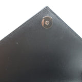 Saint Laurent Envelope Triquilt Medium Crossbody Bag Black Grained Leather