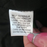 Alice + Olivia Leather Biker Jacket Black Size 4