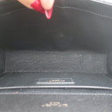 Saint Laurent Envelope Triquilt Medium Crossbody Bag Black Grained Leather