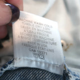 RE/DONE Wide Leg Crop Jeans Medium Blue Size 32