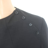 Yohji Yamamoto Pour Homme No.1 Embroidered Jacket Black Linen-Blend Size 4
