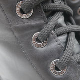 Zadig & Voltaire Ride Lace-Up High Combat Boots Black Leather Size 39