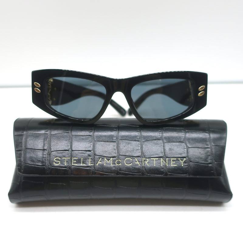 Stella McCartney Chain Cat Eye Sunglasses Black SC40058I 01A