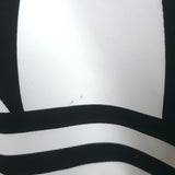 Adidas Trefoil Bomber Jacket Black Cotton-Blend Size Medium