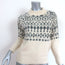 NSF Fair Isle Sweater Ivory/Gray Cotton-Wool Size Small