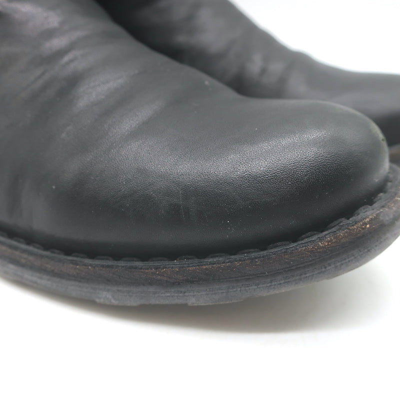 Fiorentini + Baker Elina Eternity Back-Zip Ankle Boots Black Leather Size 38/9