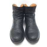 Fiorentini + Baker Elina Eternity Back-Zip Ankle Boots Black Leather Size 38/9
