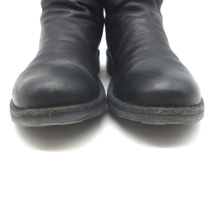 Fiorentini + Baker Elina Eternity Back-Zip Ankle Boots Black Leather Size 38/9