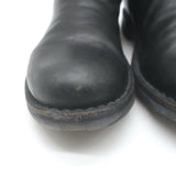 Fiorentini + Baker Elina Eternity Back-Zip Ankle Boots Black Leather Size 38/9