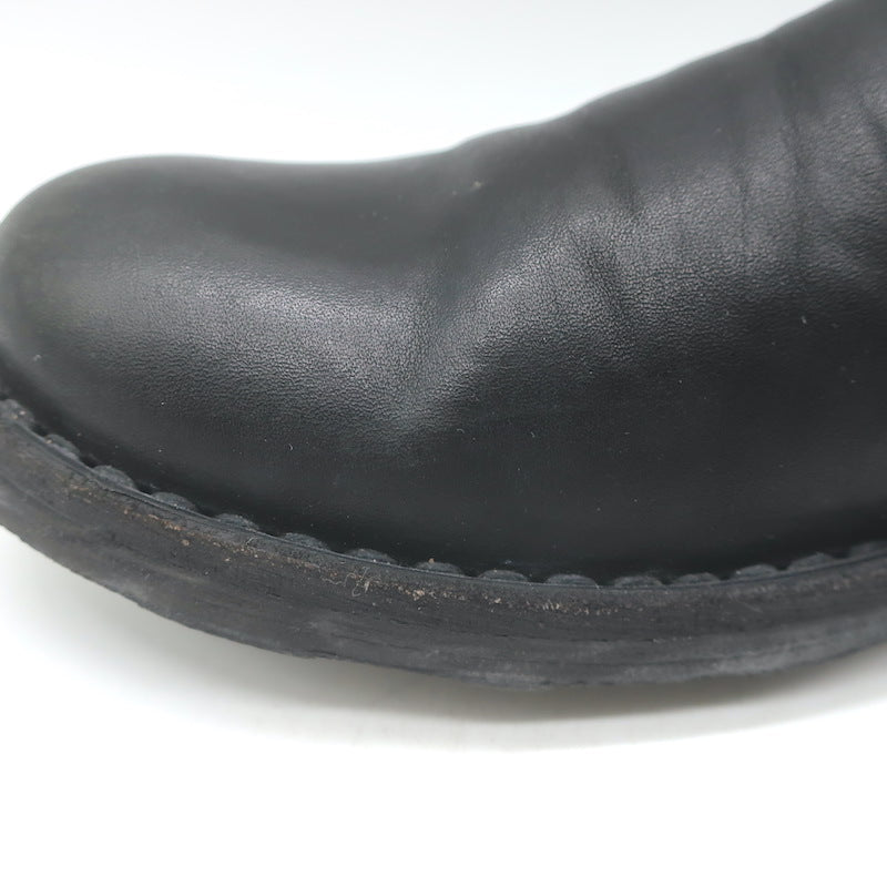 Fiorentini + Baker Elina Eternity Back-Zip Ankle Boots Black Leather Size 38/9